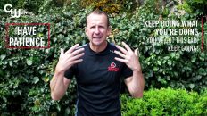 The Whyte Answer Greg Whyte talking about having patience, keep doing what you're doing, motivational talking.