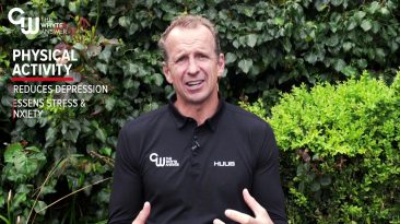 The Whyte Answer Greg Whyte talking about physical. activity reduces depression lessens stress and anxiety