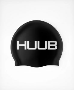 TheWhyteAnswer HUUB Black Silicone Swim Cap